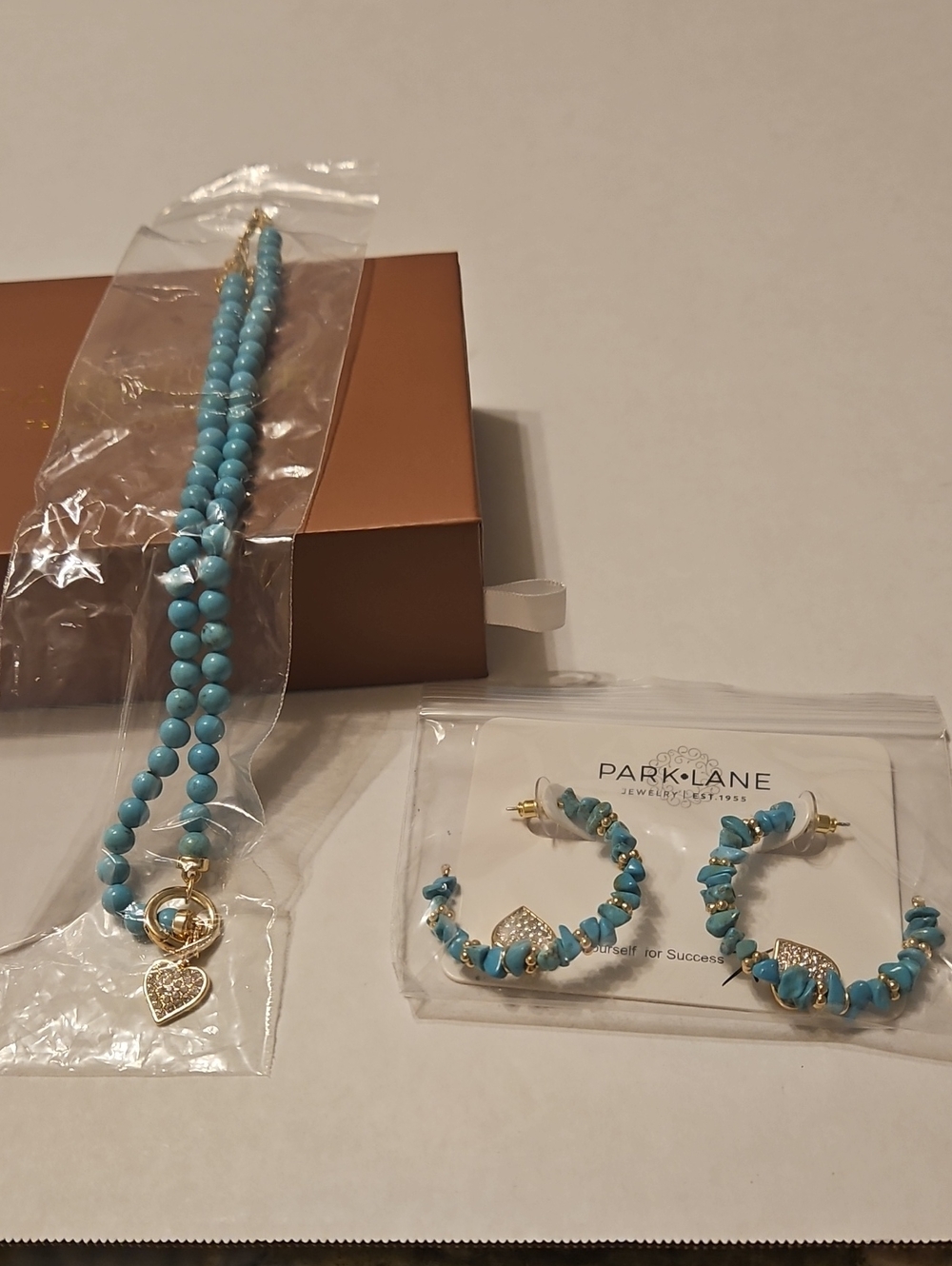 New Park Lane Sparkle Box April 2026  Santorini Necklace and Hoop Earrings Set